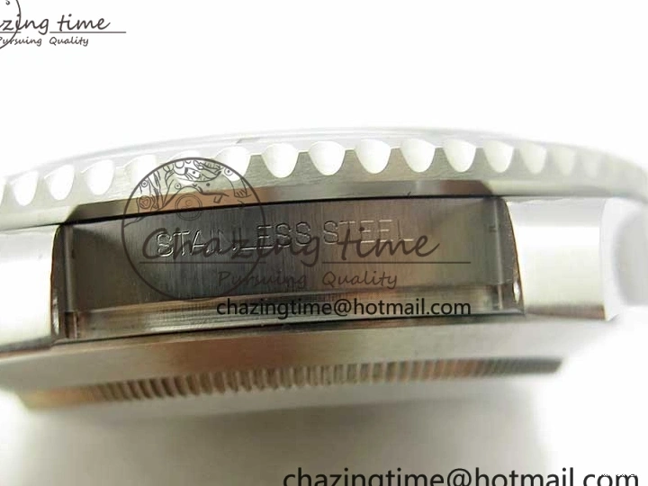 SS SA3130 Bracelet Submariner 114060 Noob Ceramic 904L 1:1 Black Case Best Edition No and Date V10 0209